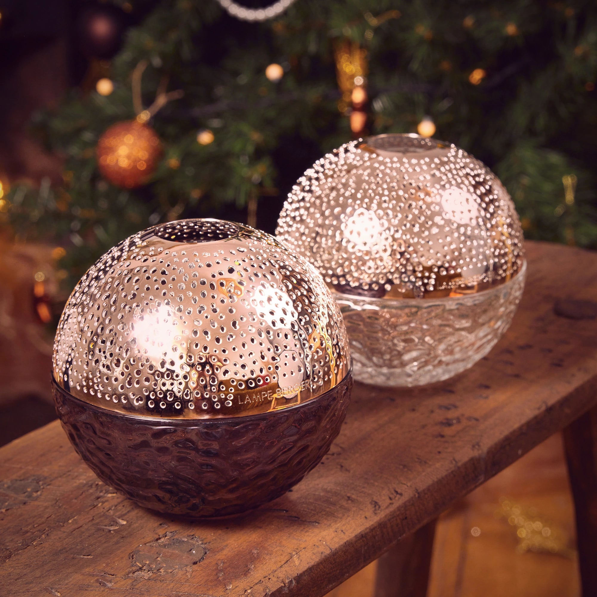 Gravity Transparent White Lamp Berger Gift Set