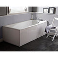 Nuie Linton Single Ended Rectangular Eternalite Acrylic Straight Bath