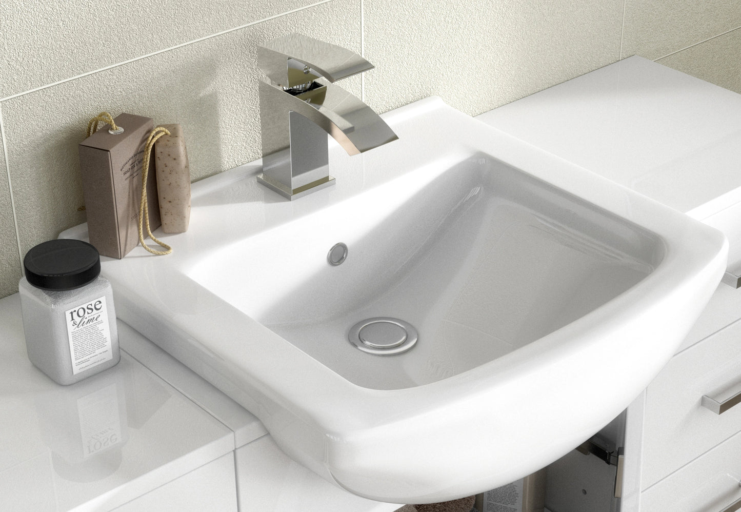 Mayford Floor Standing Single Door Basin Sink Vanity Unit