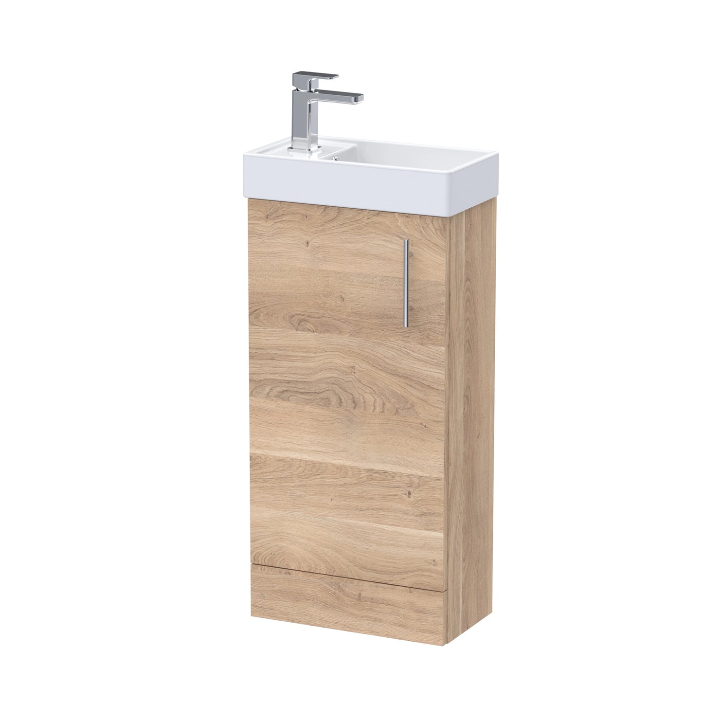 Vault Floor Standing Compact Cloakroom Basin Sink Vanity Unit