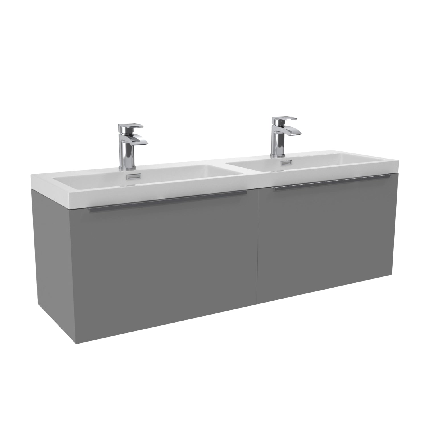 Muro Wall Hung Basin Sink Vanity Unit