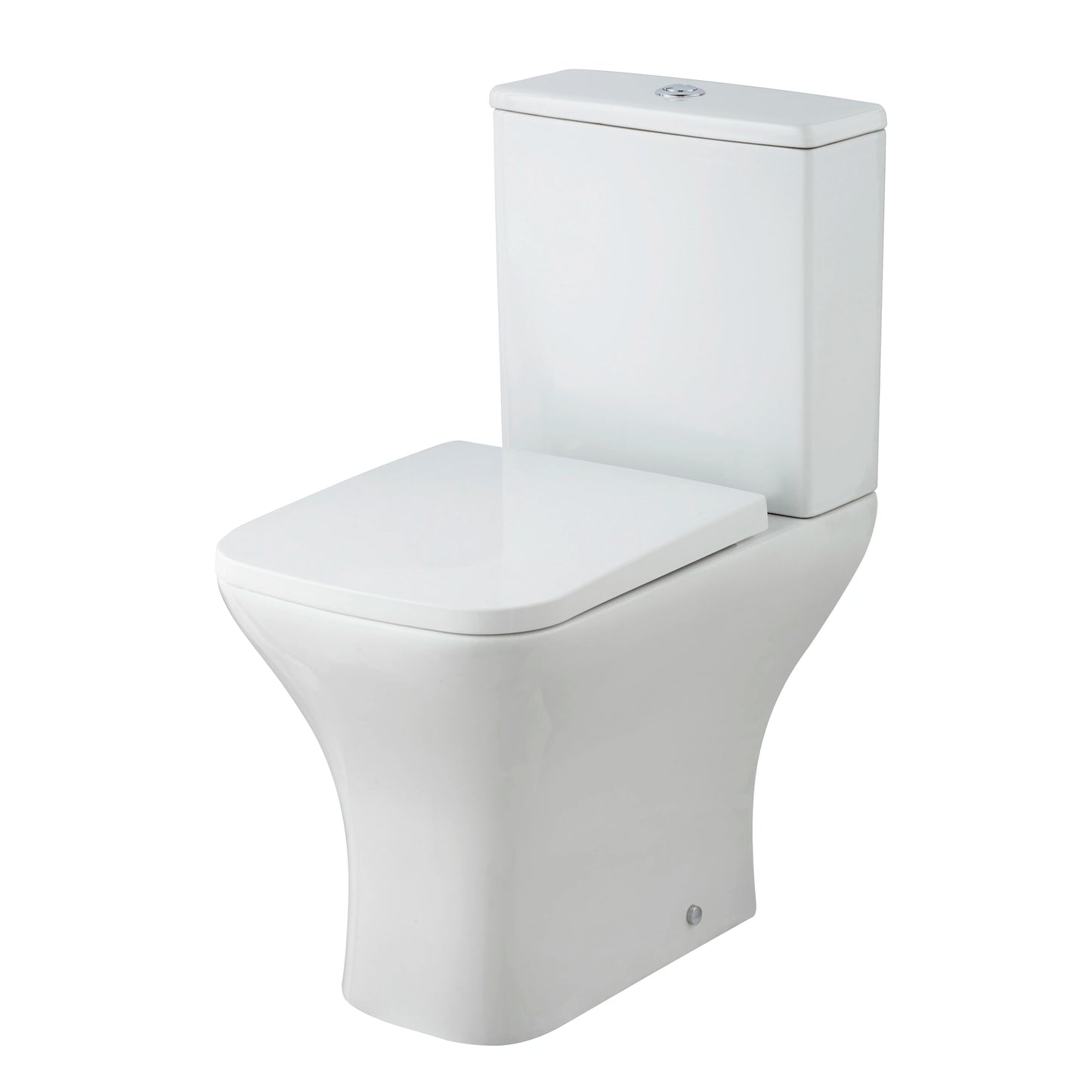 Nuie Ava Rimless Open Back Toilet & Soft Close Toilet Seat