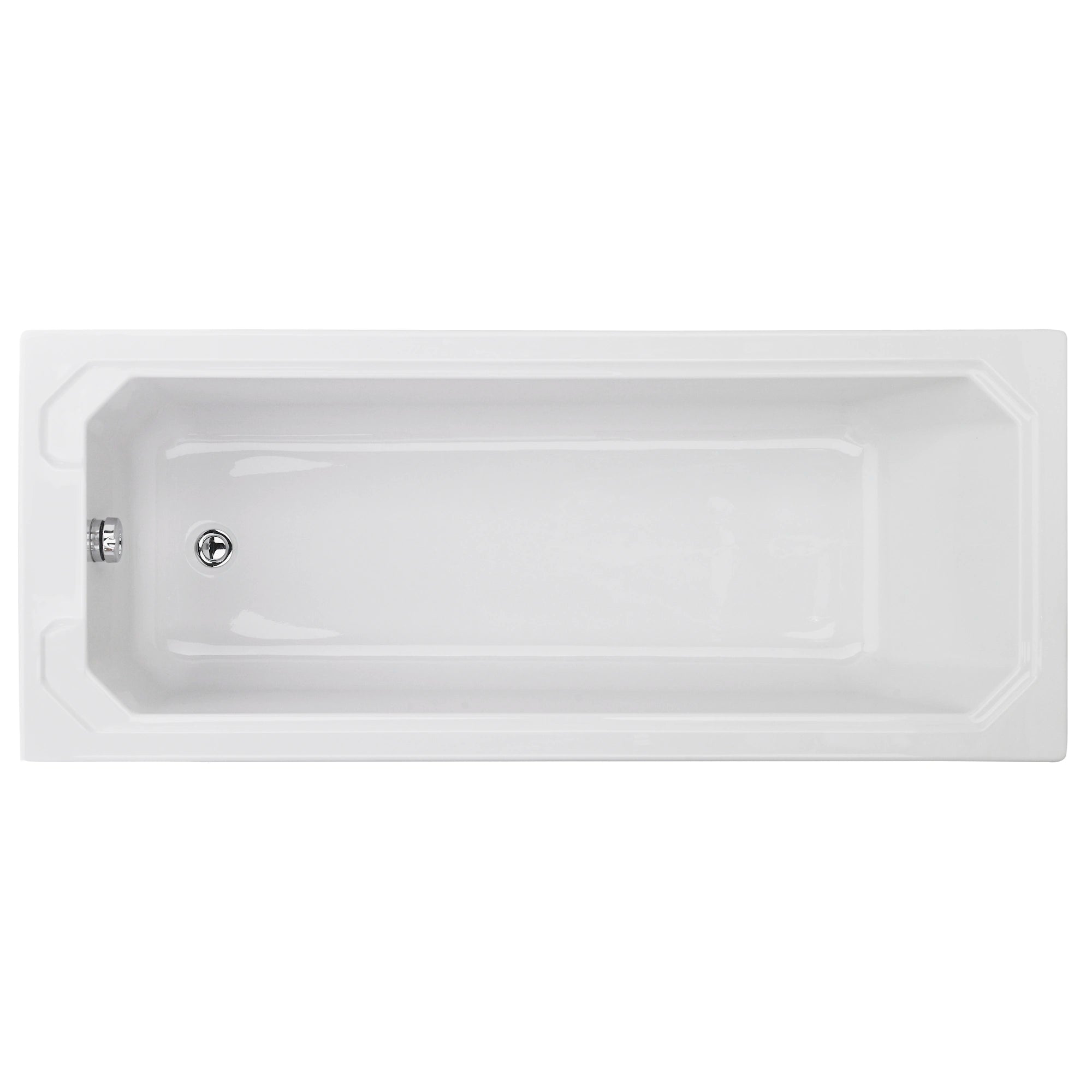 Nuie Art Deco Single Ended Straight Shower Bath