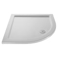 Nuie White Anti-Slip Quadrant Slimline Shower Tray