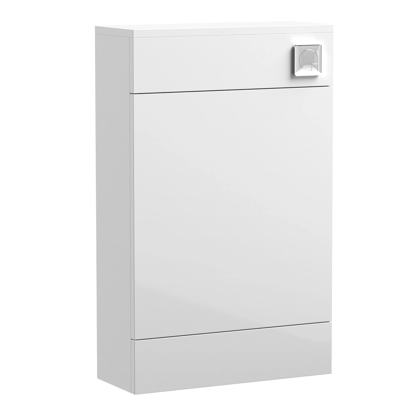 Nuie Eden Floor Standing White Gloss WC Unit 500mm