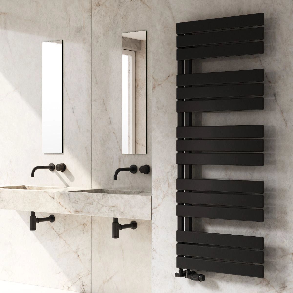 Reina Pettino Steel Designer Towel Rail Radiator