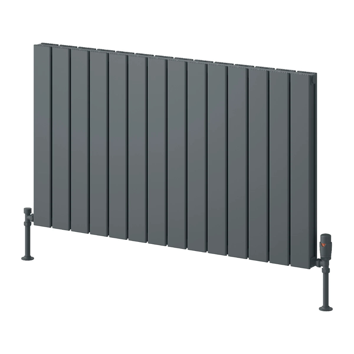 Reina Piatto Horizontal Aluminium Designer Radiator