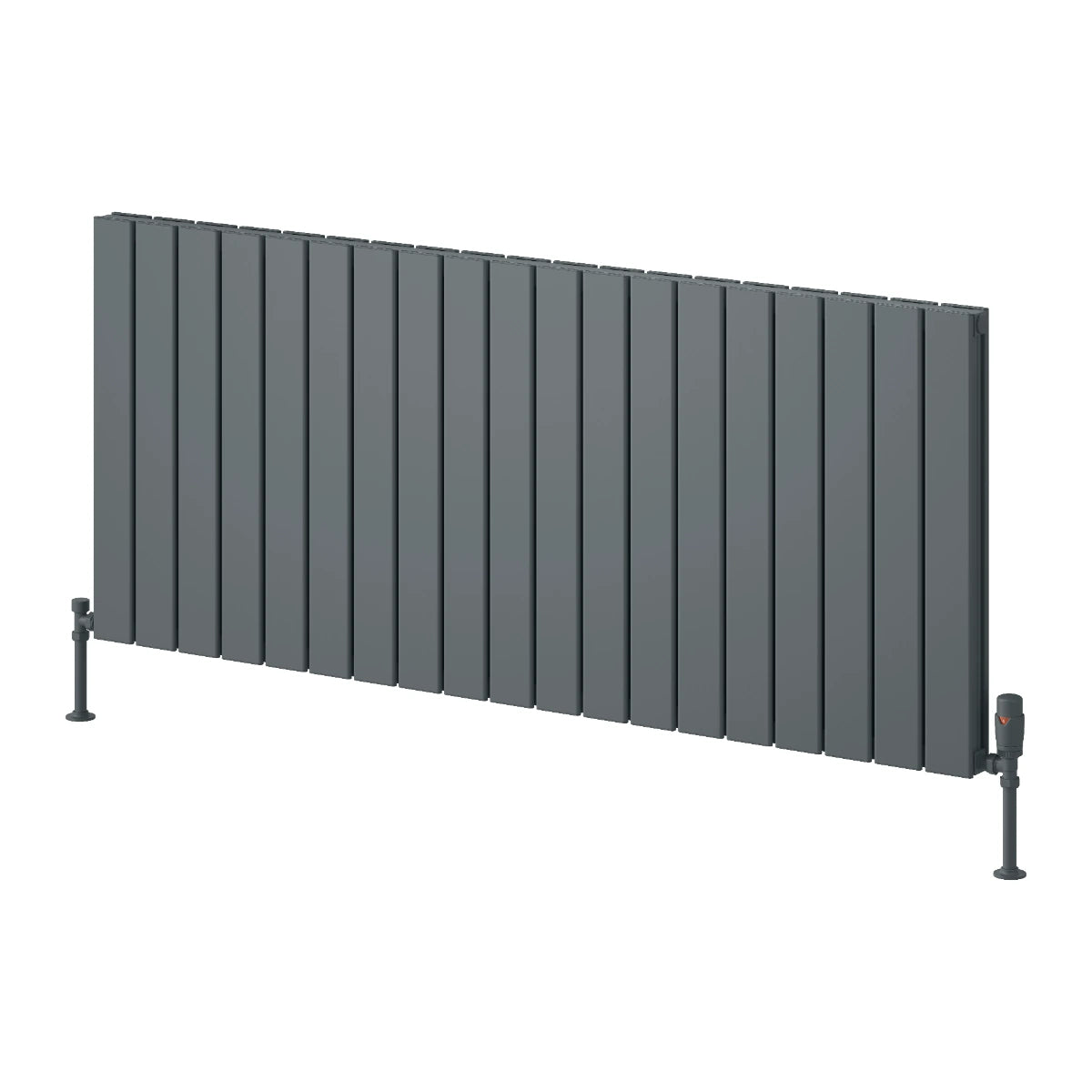 Reina Piatto Horizontal Aluminium Designer Radiator