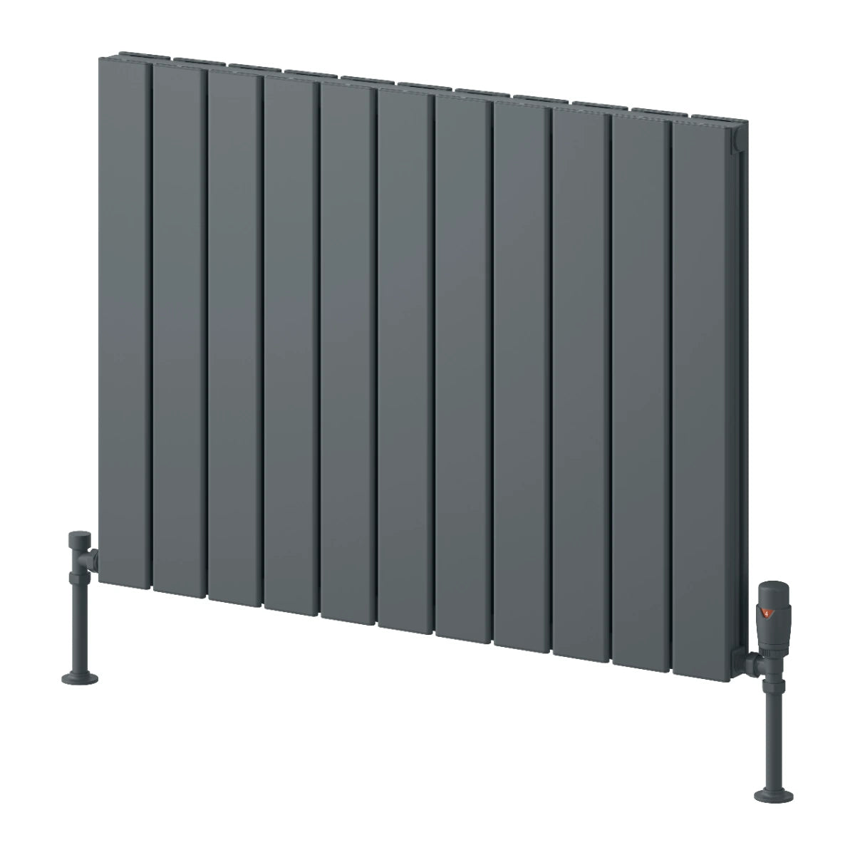 Reina Piatto Horizontal Aluminium Designer Radiator