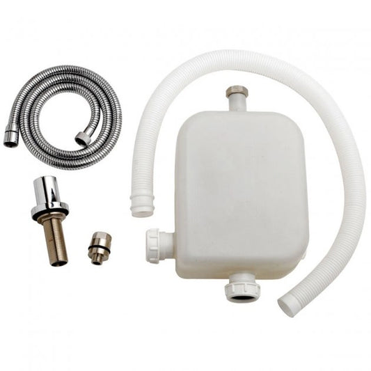 Nuie Deck Mounted Shower Kit with Hose