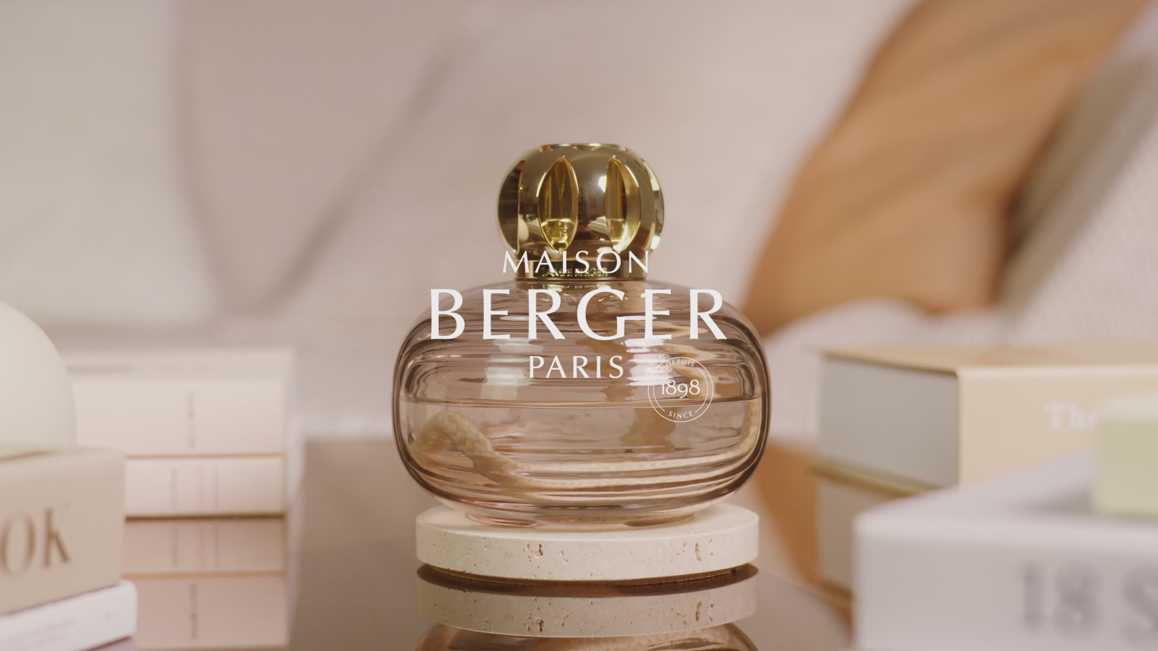 Blue Enigma Lamp Berger