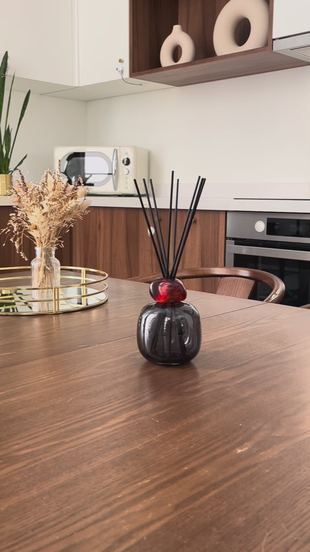 Beige Mineral Scented Bouquet Diffuser Gift Set