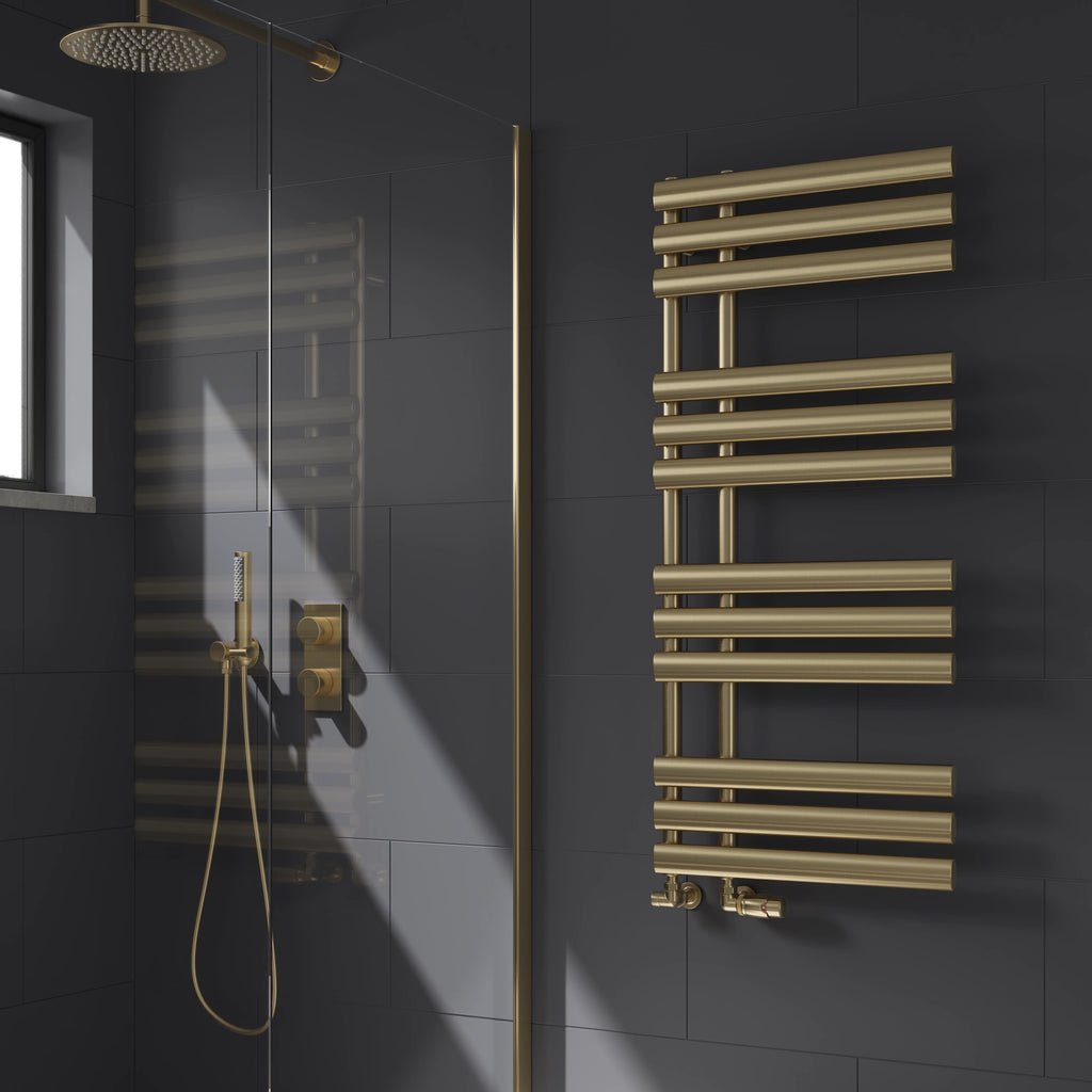 Chisa Designer Reina Steel Heated Towel Rail Radiator