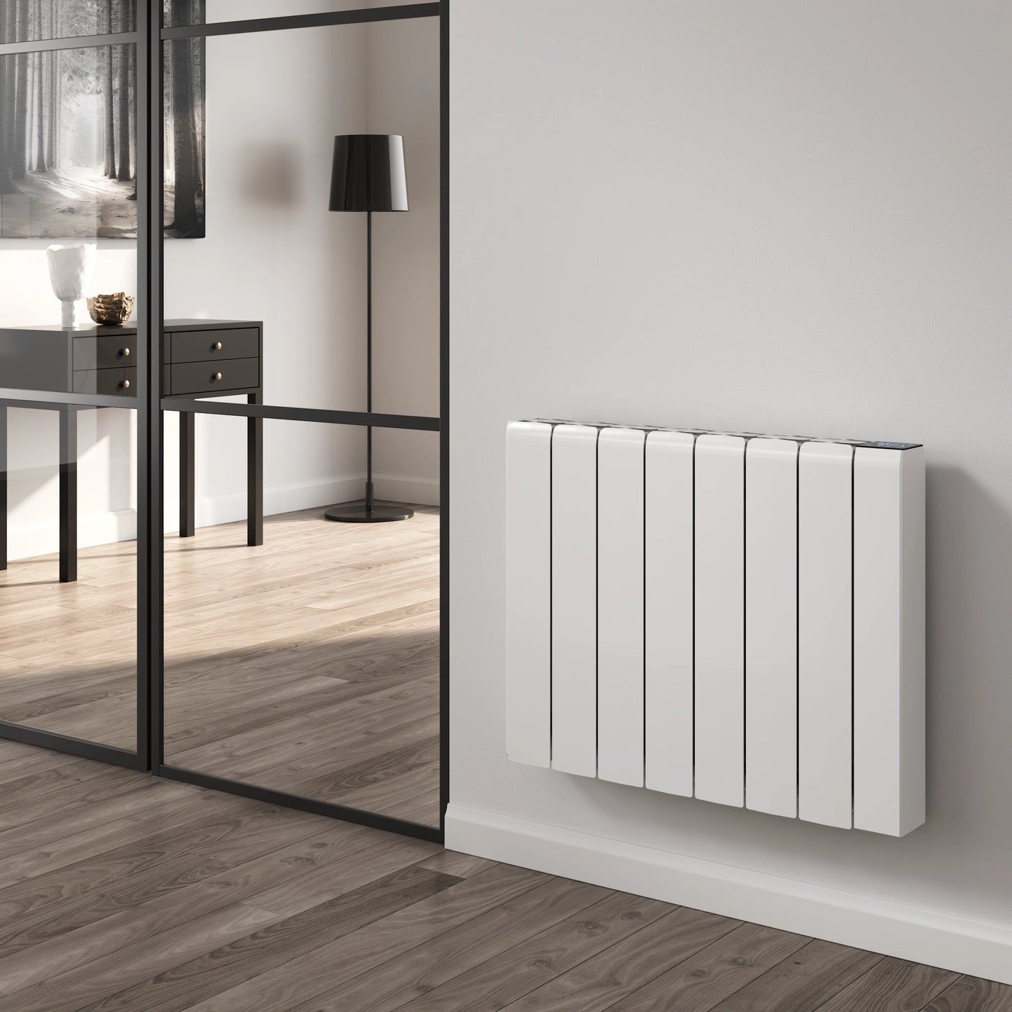 Aron Reina Electric Horizontal Aluminium Wifi Radiator