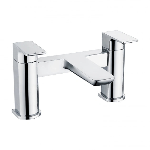 RAK Moon Chrome Bath Filler Tap Pillar Mounted