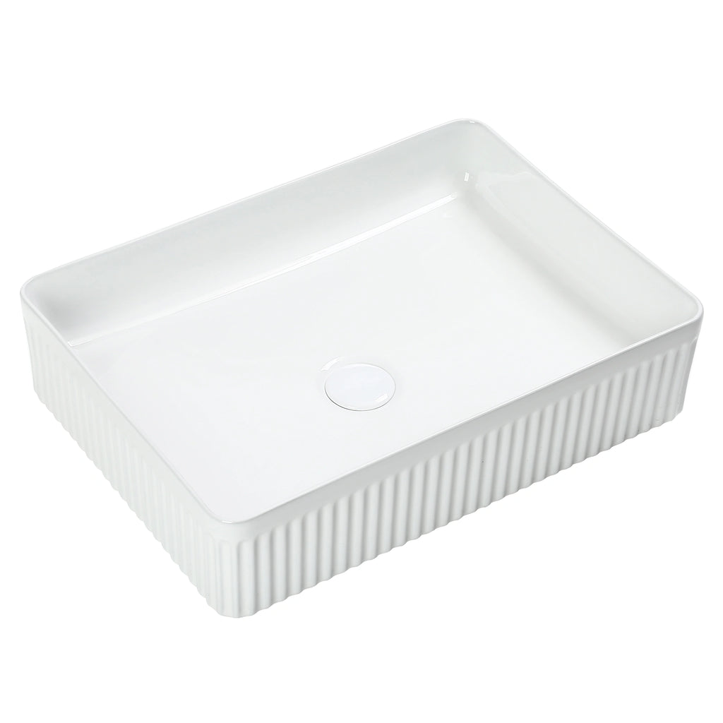 Jasper Ceramic Rectangle Counter Top Basin – Bubbles Showers and Bathrooms