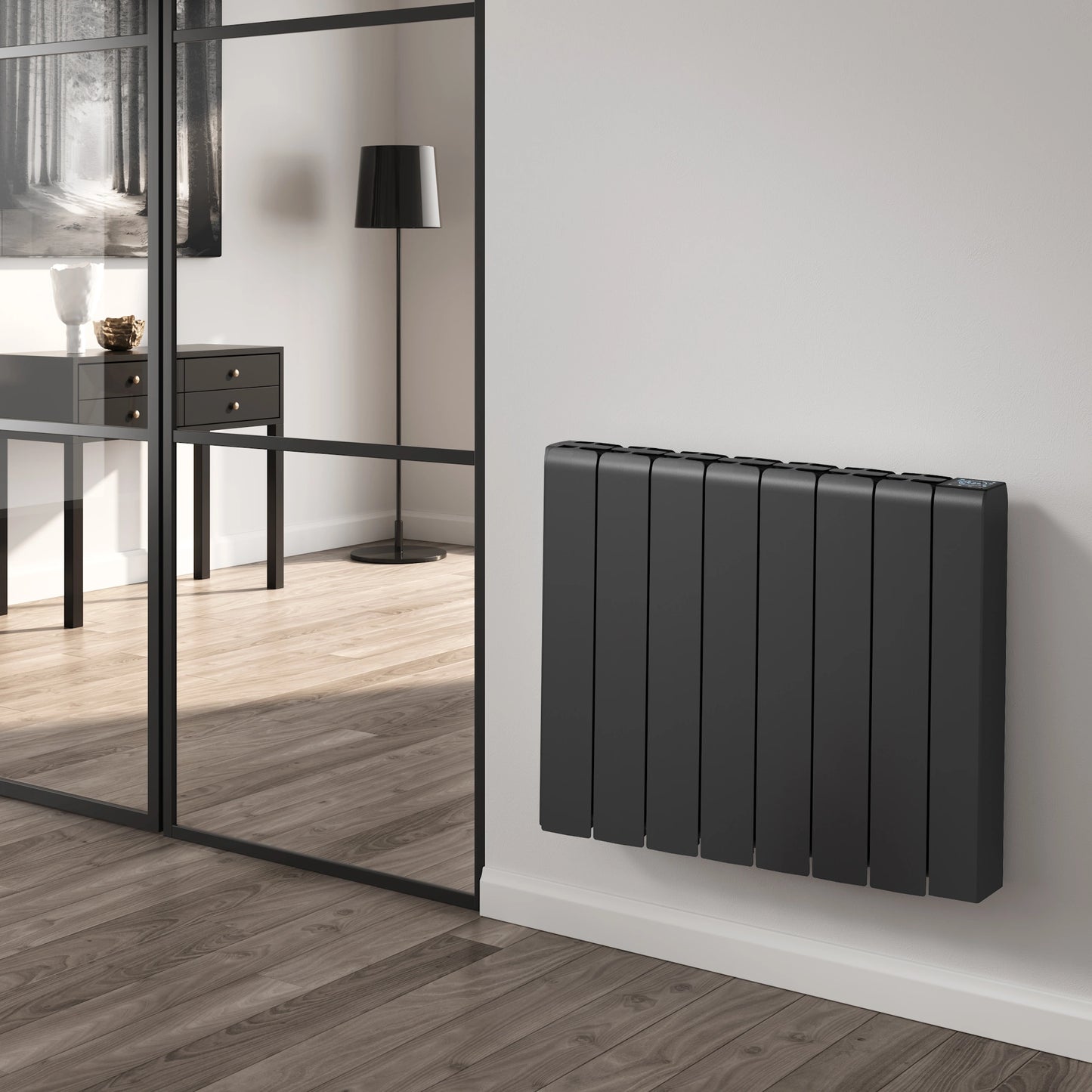 Aron Reina Electric Horizontal Aluminium Wifi Radiator