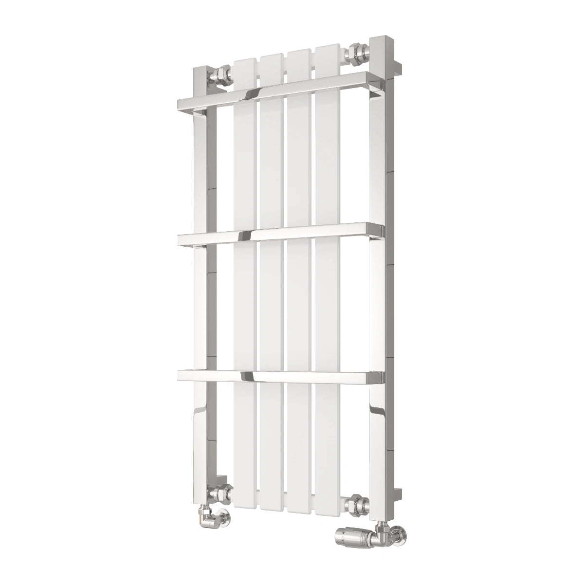 Reina Ashen Steel Towel Rail Designer Radiator