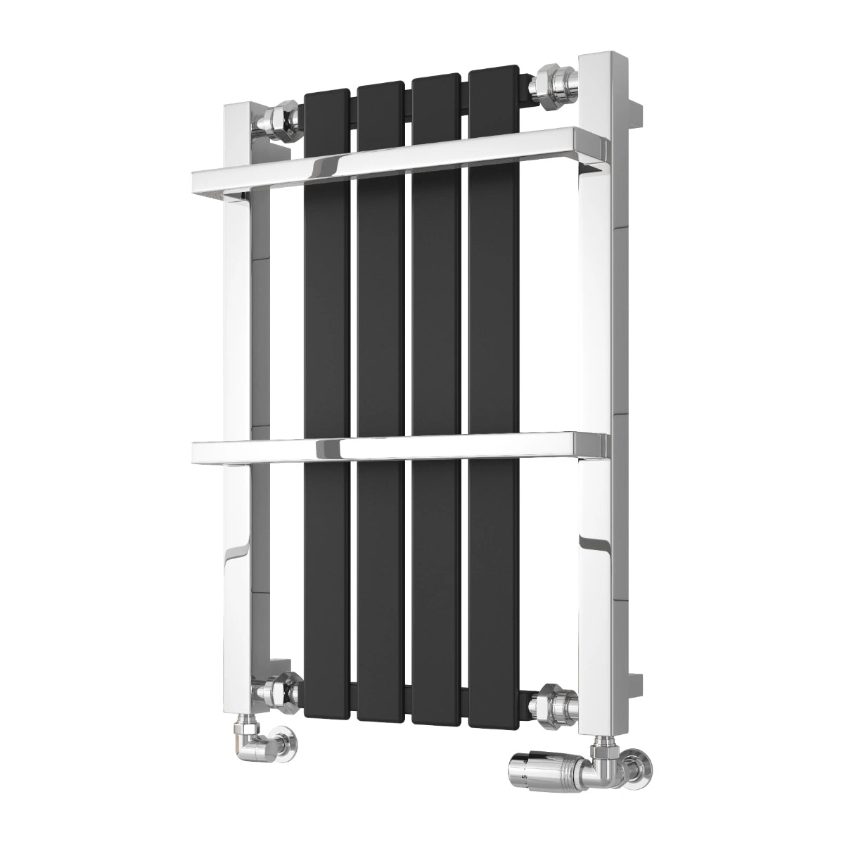 Reina Ashen Steel Towel Rail Designer Radiator