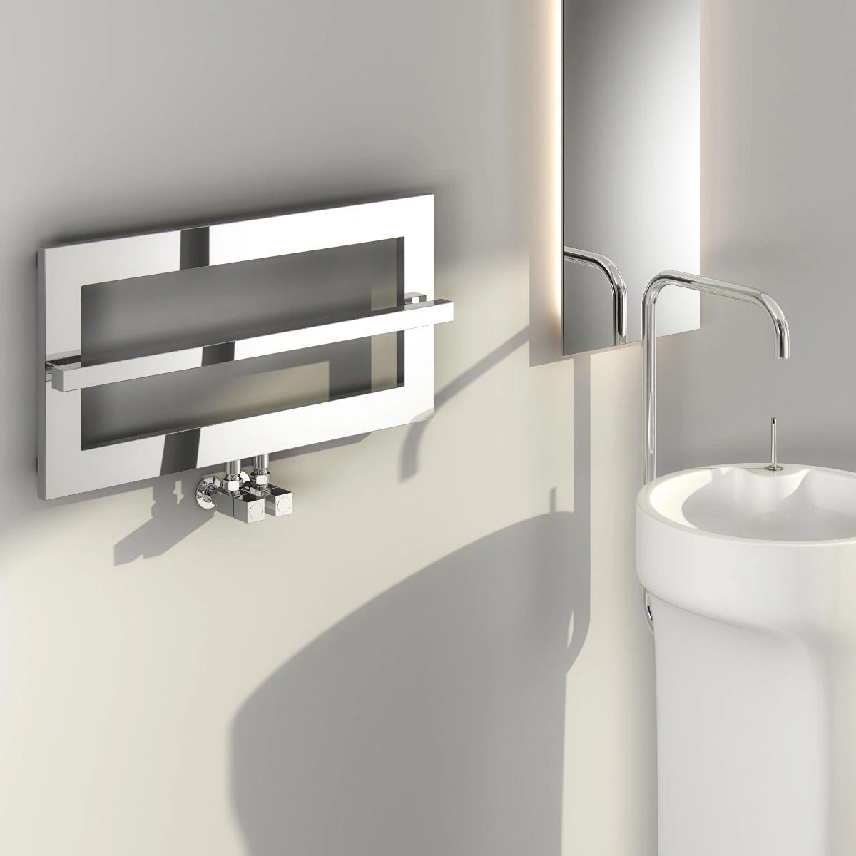 Reina Breno Steel Designer Towel Rail Radiator