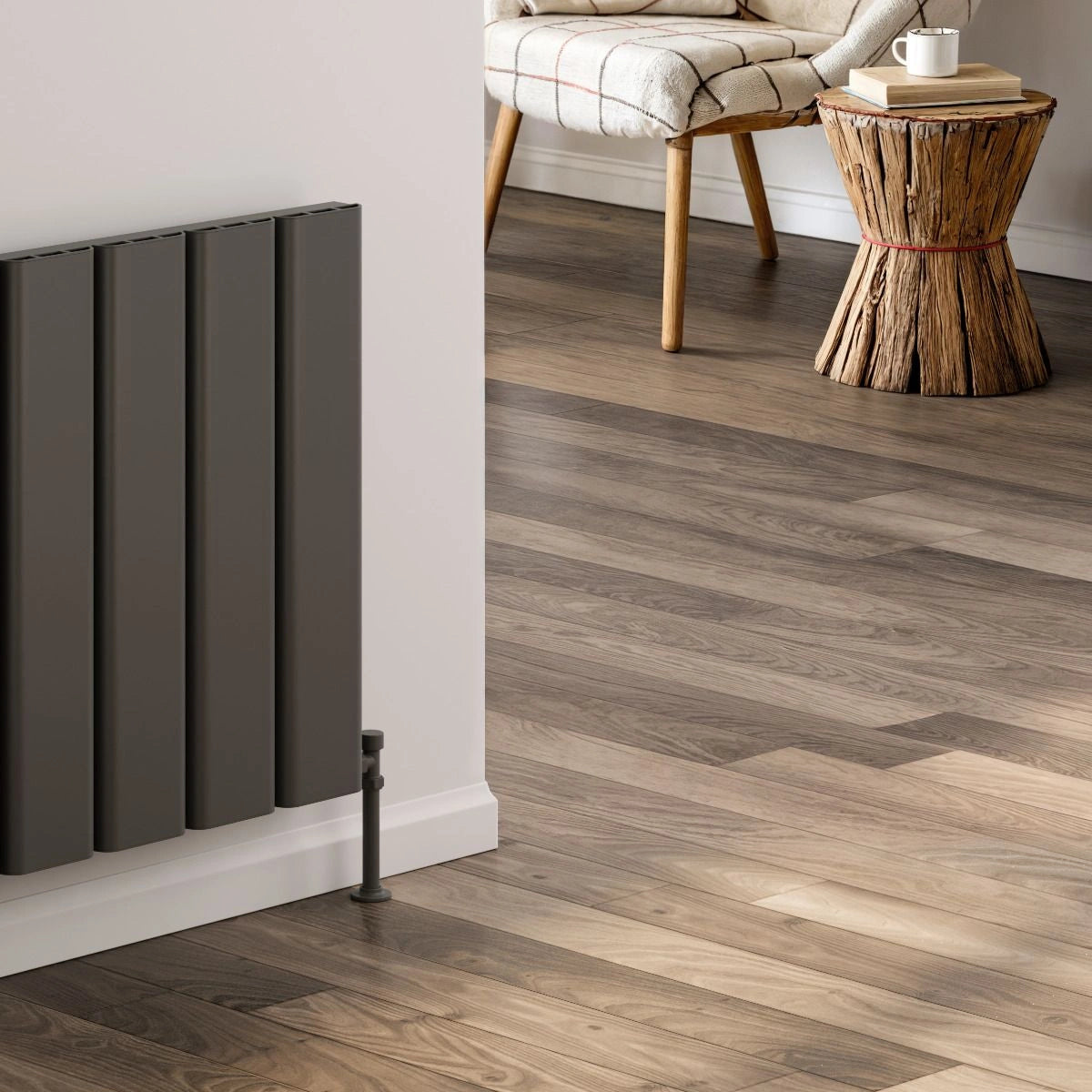 Reina Caldaro Horizontal Aluminium Designer Radiator