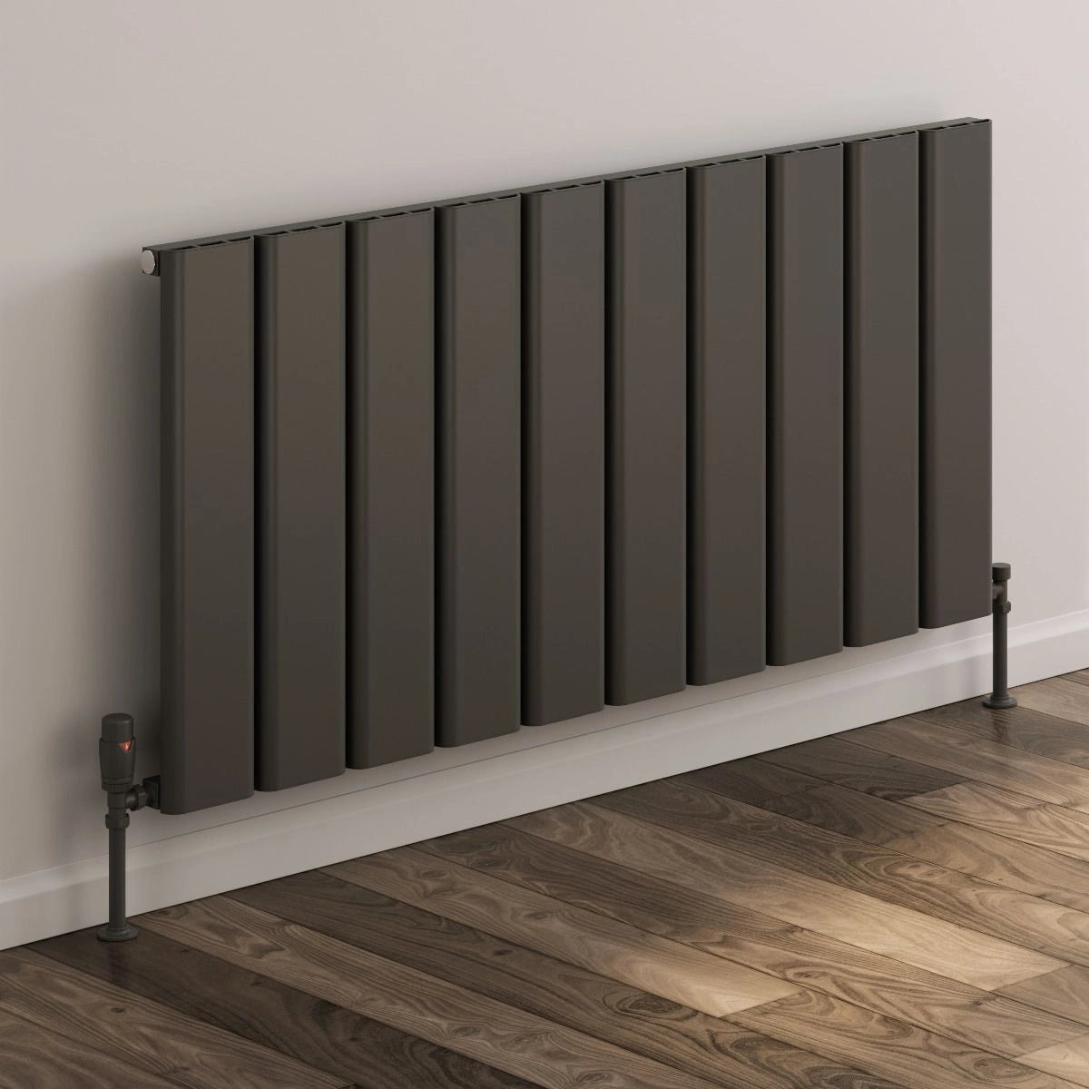 Reina Caldaro Horizontal Aluminium Designer Radiator