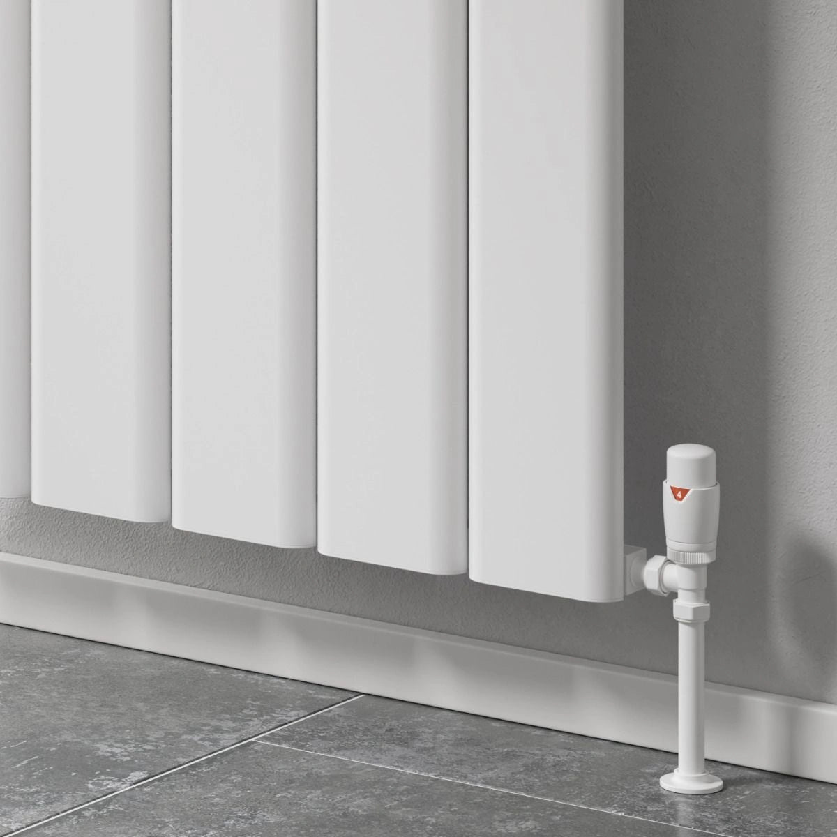 Reina Caldaro Vertical Aluminium Designer Radiator