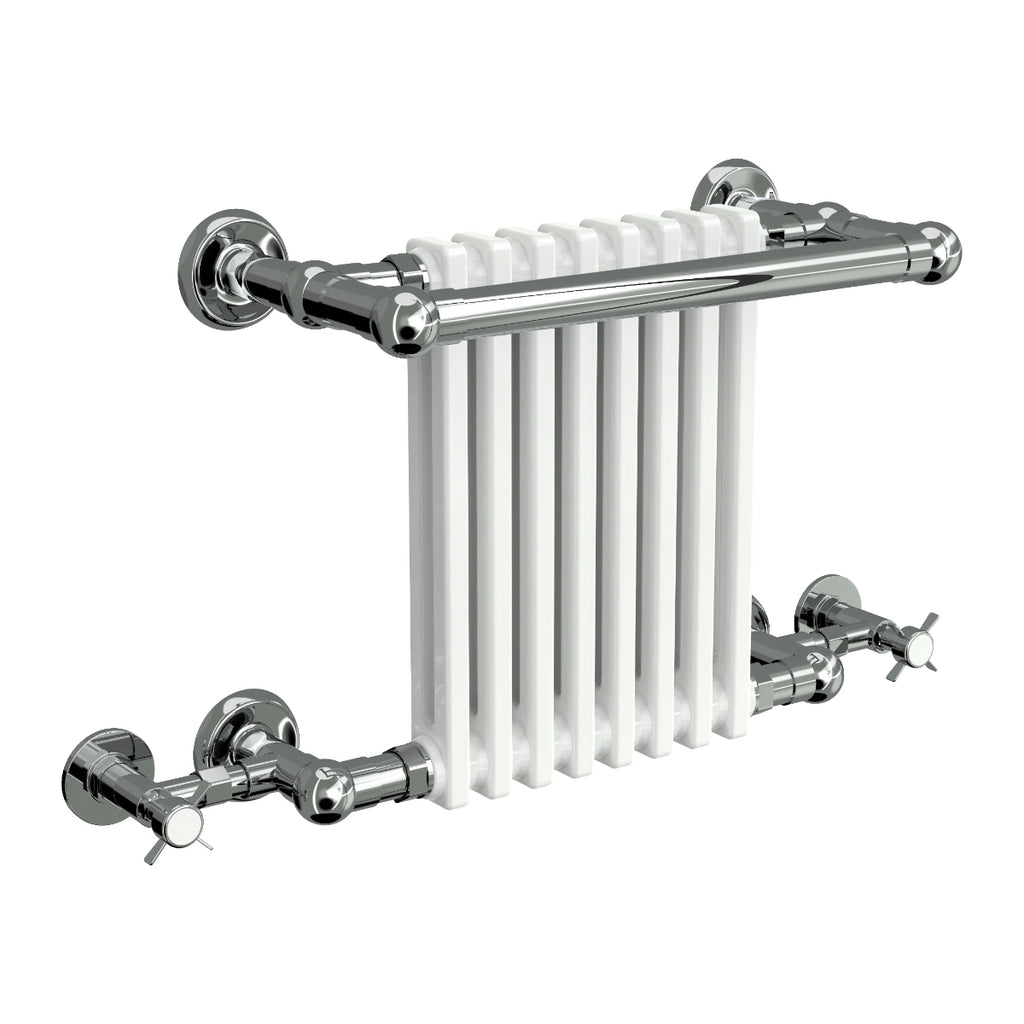 Reina Camden Steel Traditional Towel Rail Radiator