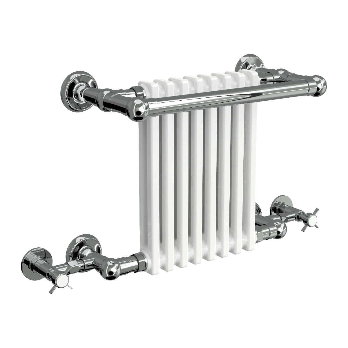 Reina Camden Steel Traditional Towel Rail Radiator
