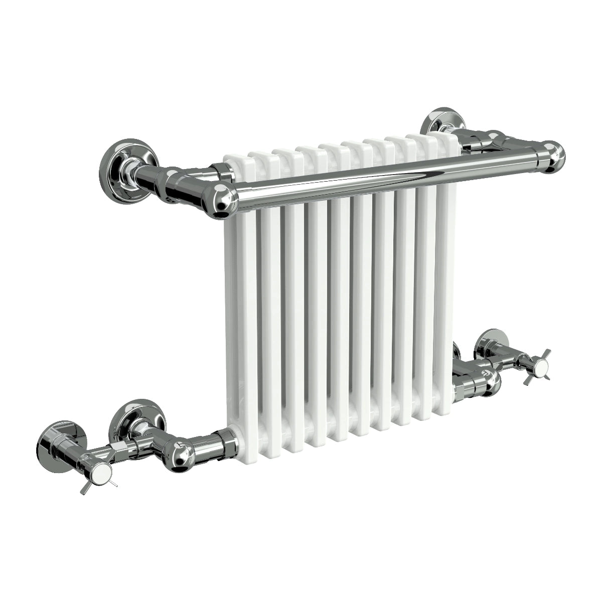 Reina Camden Steel Traditional Towel Rail Radiator
