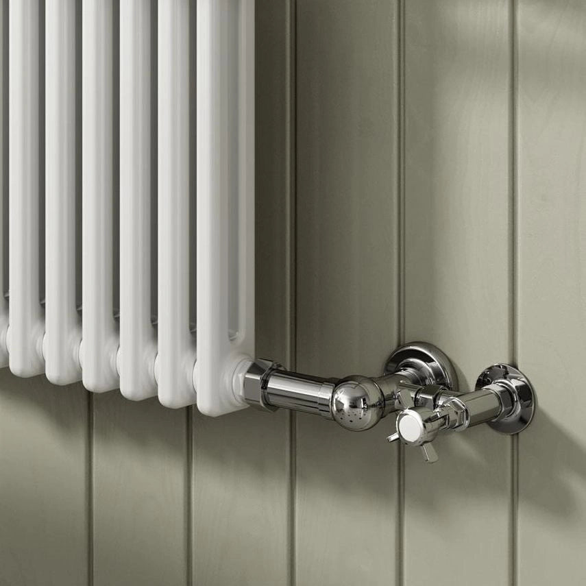 Reina Camden Steel Traditional Towel Rail Radiator
