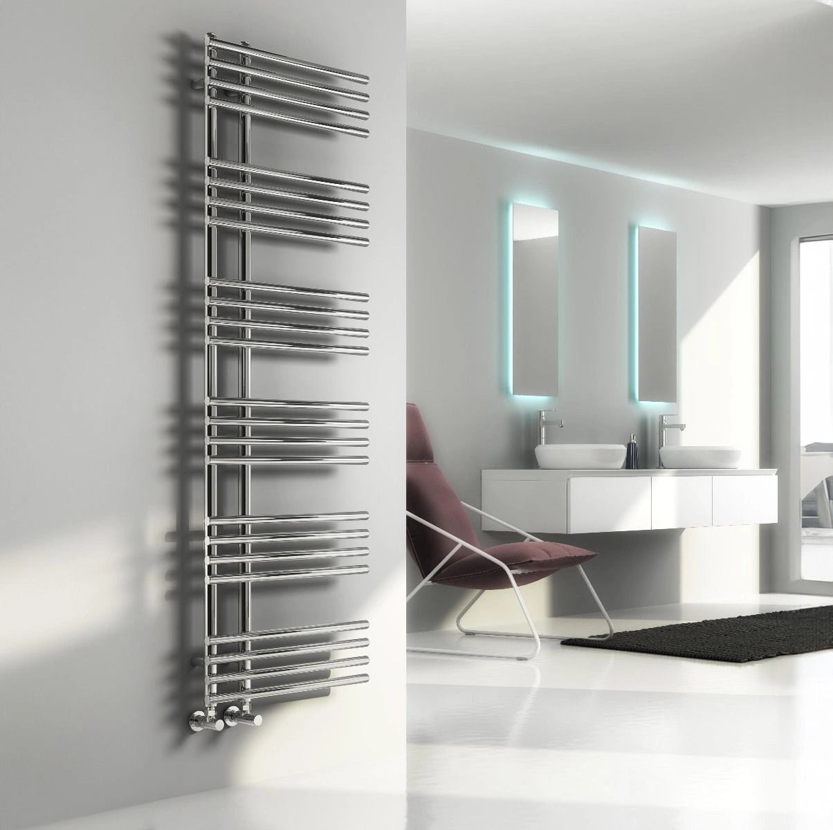 Reina Elisa Steel Designer Towel Rail Radiator