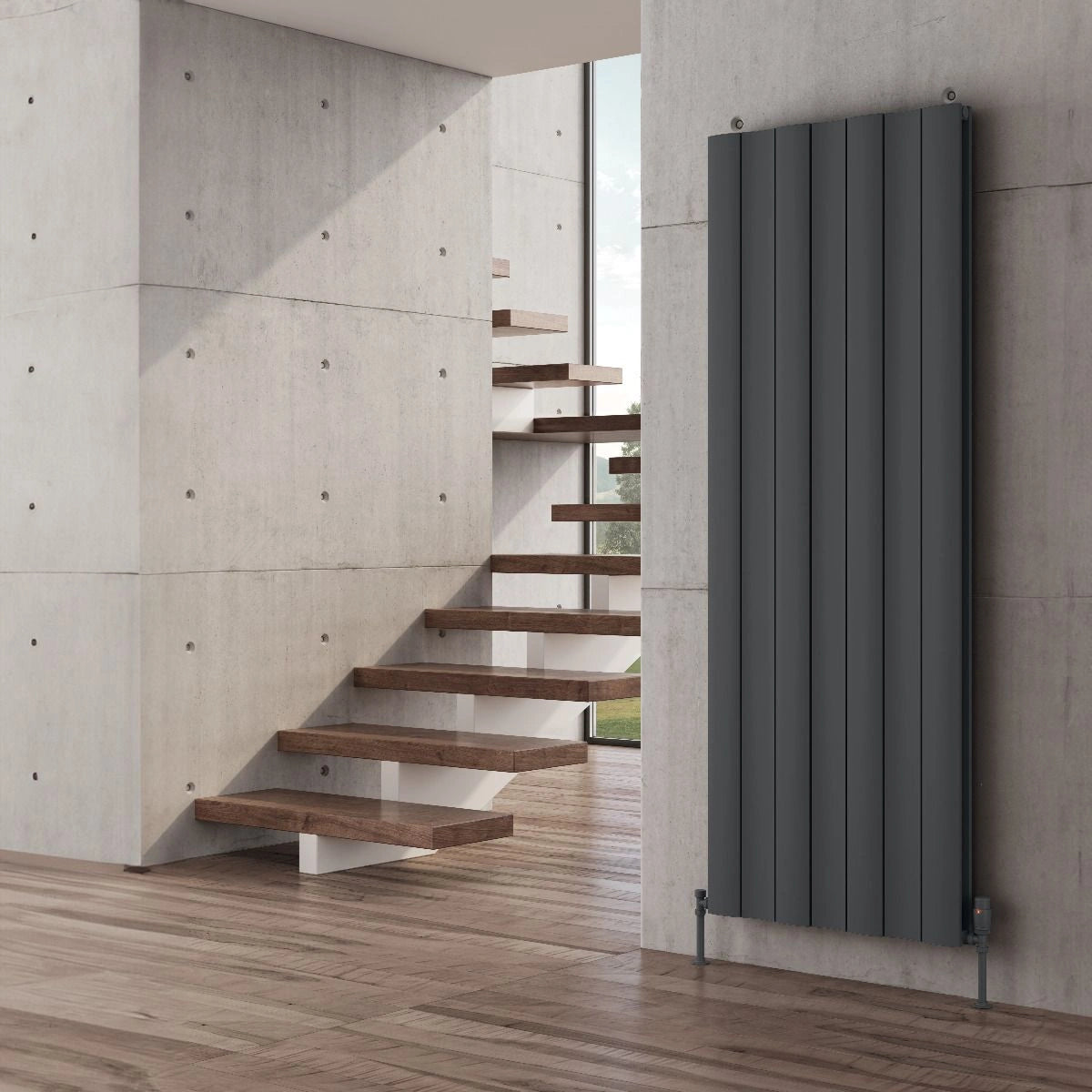Reina Gio Vertical Aluminium Designer Radiator