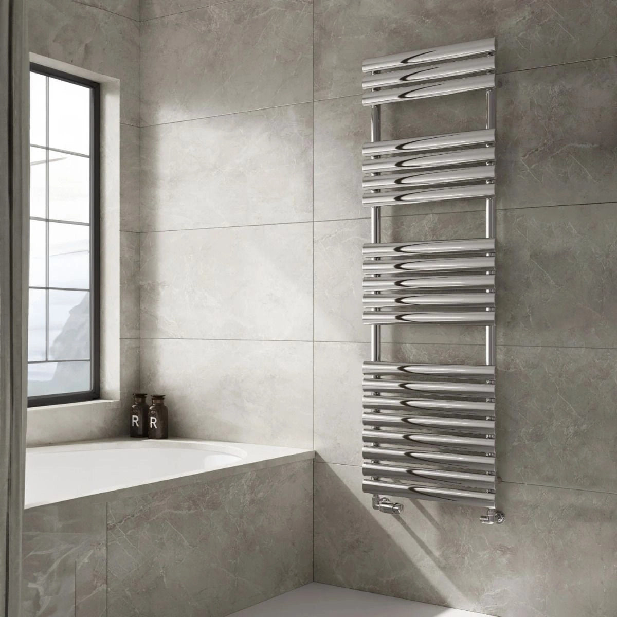 Reina Helin Stainless Steel Designer Towel Rail Radiator