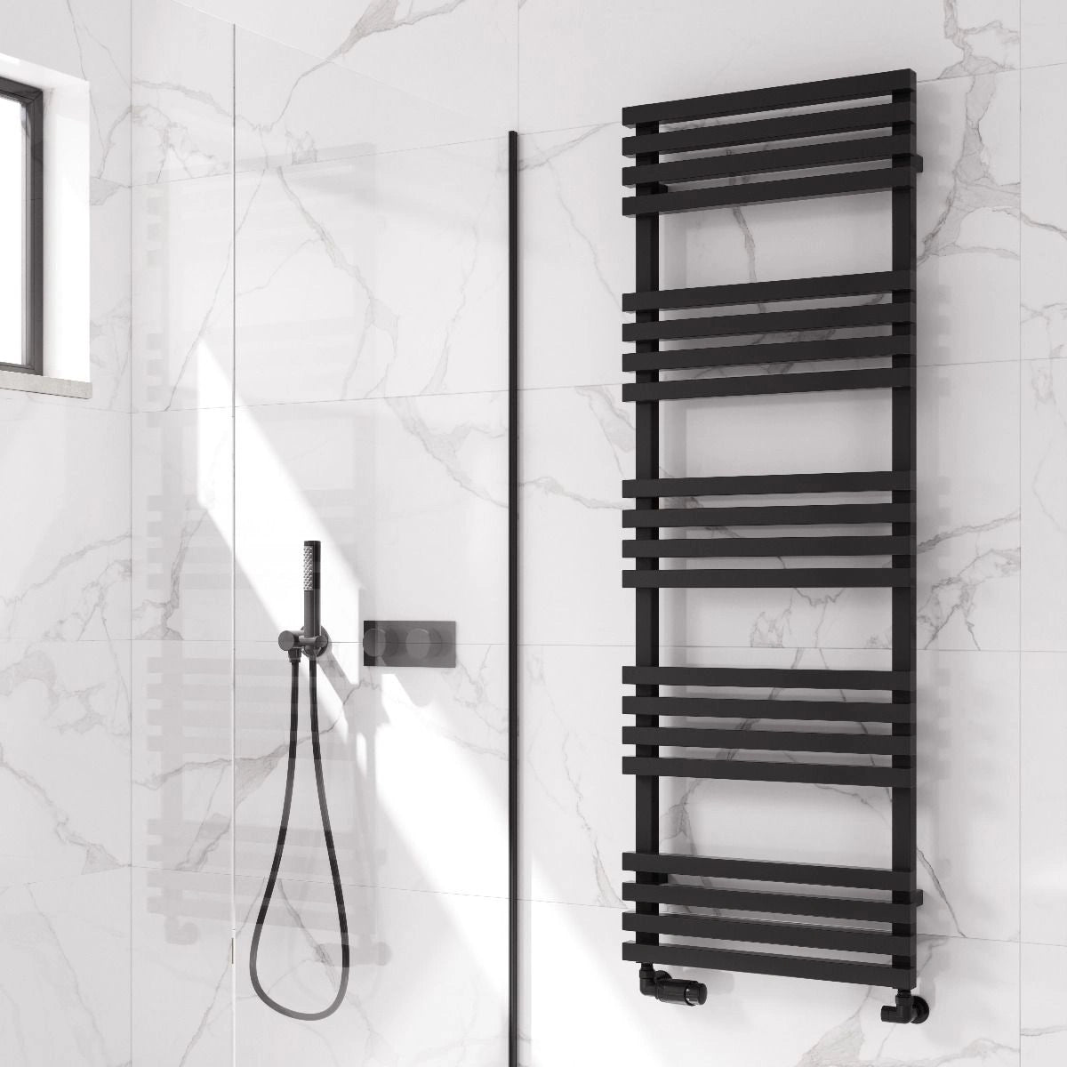 Reina Kale Steel Designer Towel Rail Radiator