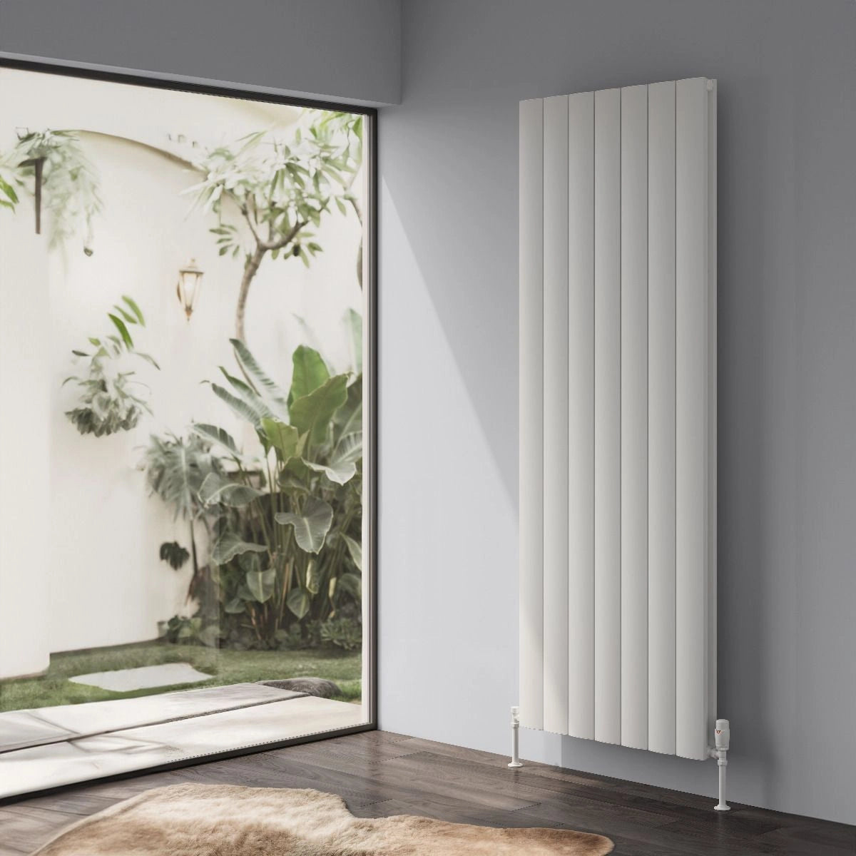 Reina Loco Vertical Aluminium Designer Radiator