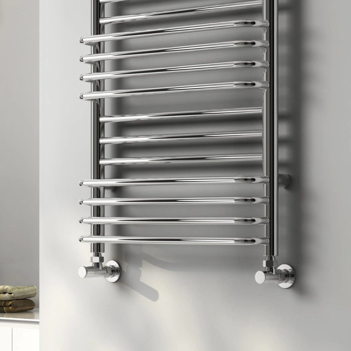 Reina Marco Chrome Steel Designer Towel Rail Radiator