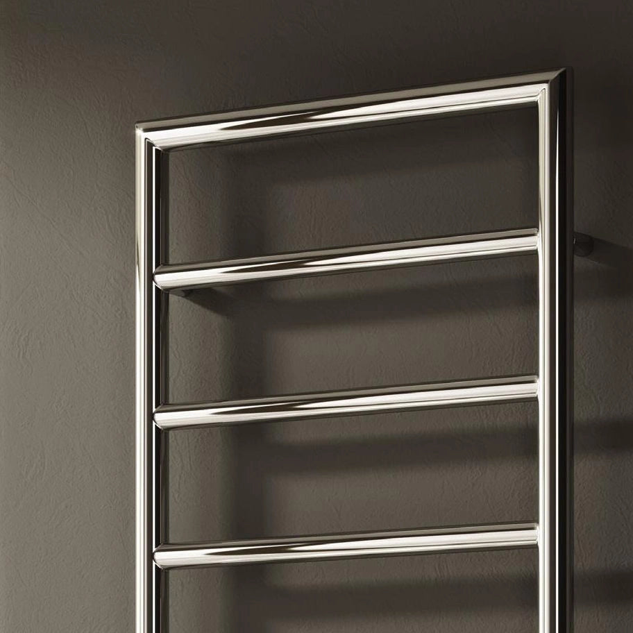 Reina Nardo Chrome Steel Designer Towel Rail Radiator