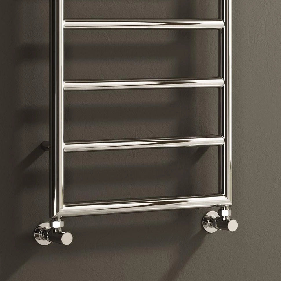 Reina Nardo Chrome Steel Designer Towel Rail Radiator