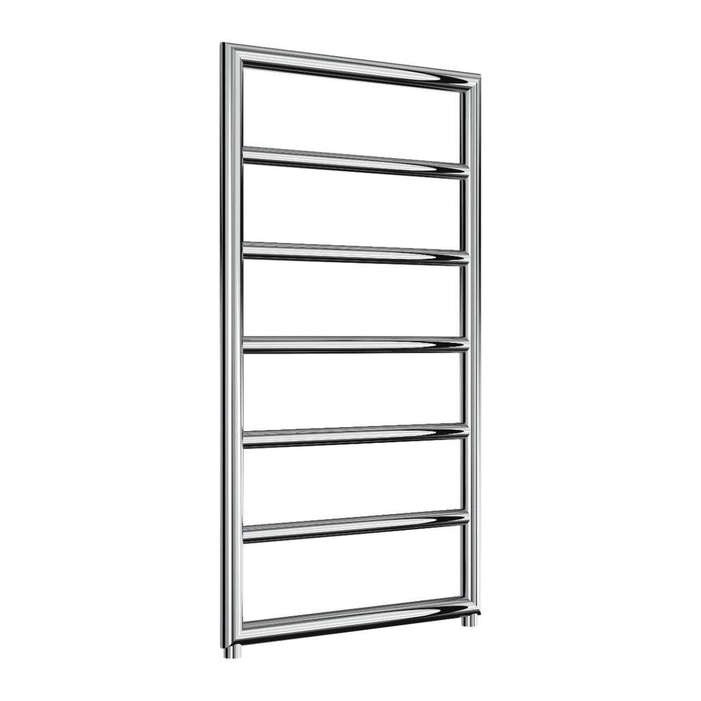 Reina Nardo Chrome Steel Designer Towel Rail Radiator
