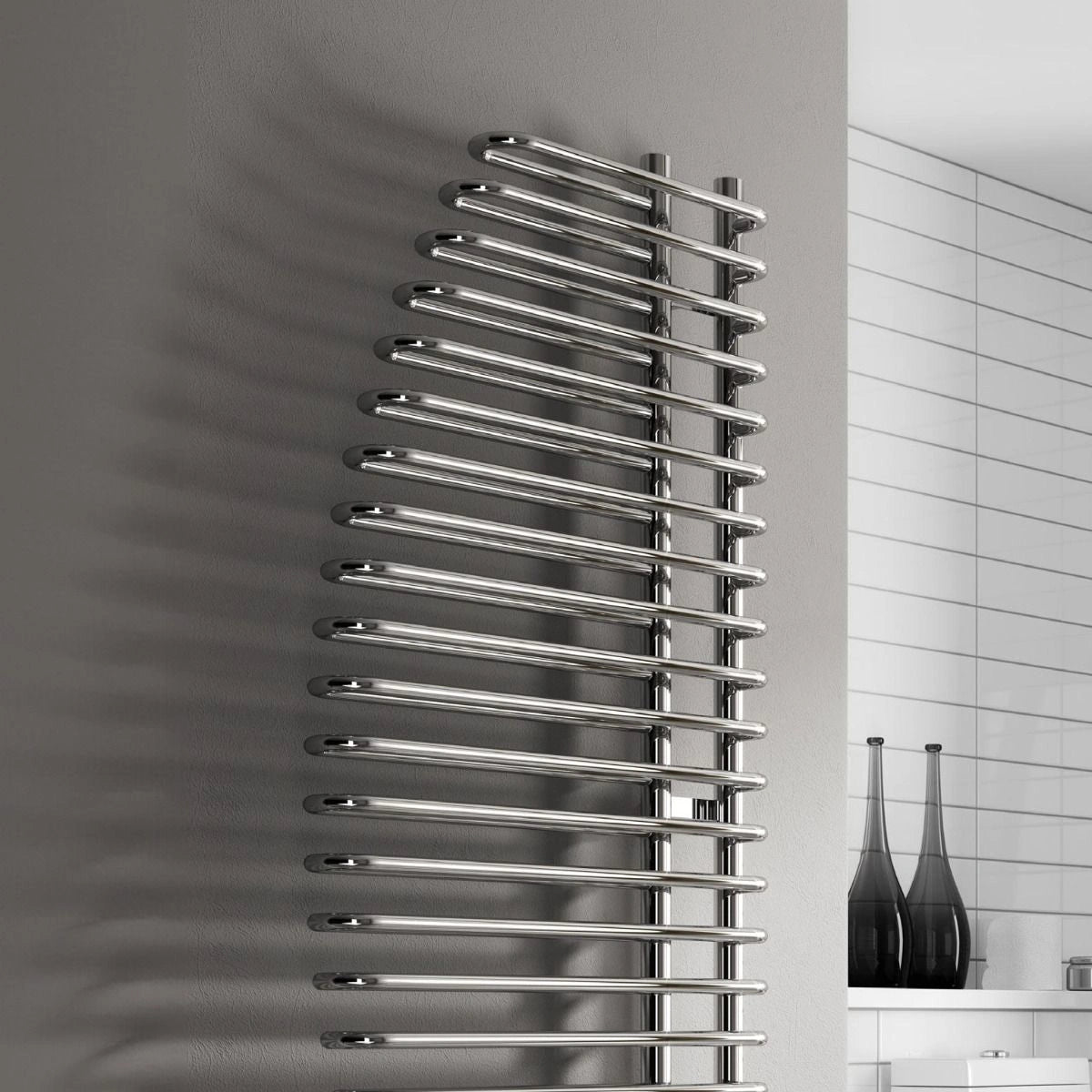 Reina Nola Steel Designer Towel Rail Radiator