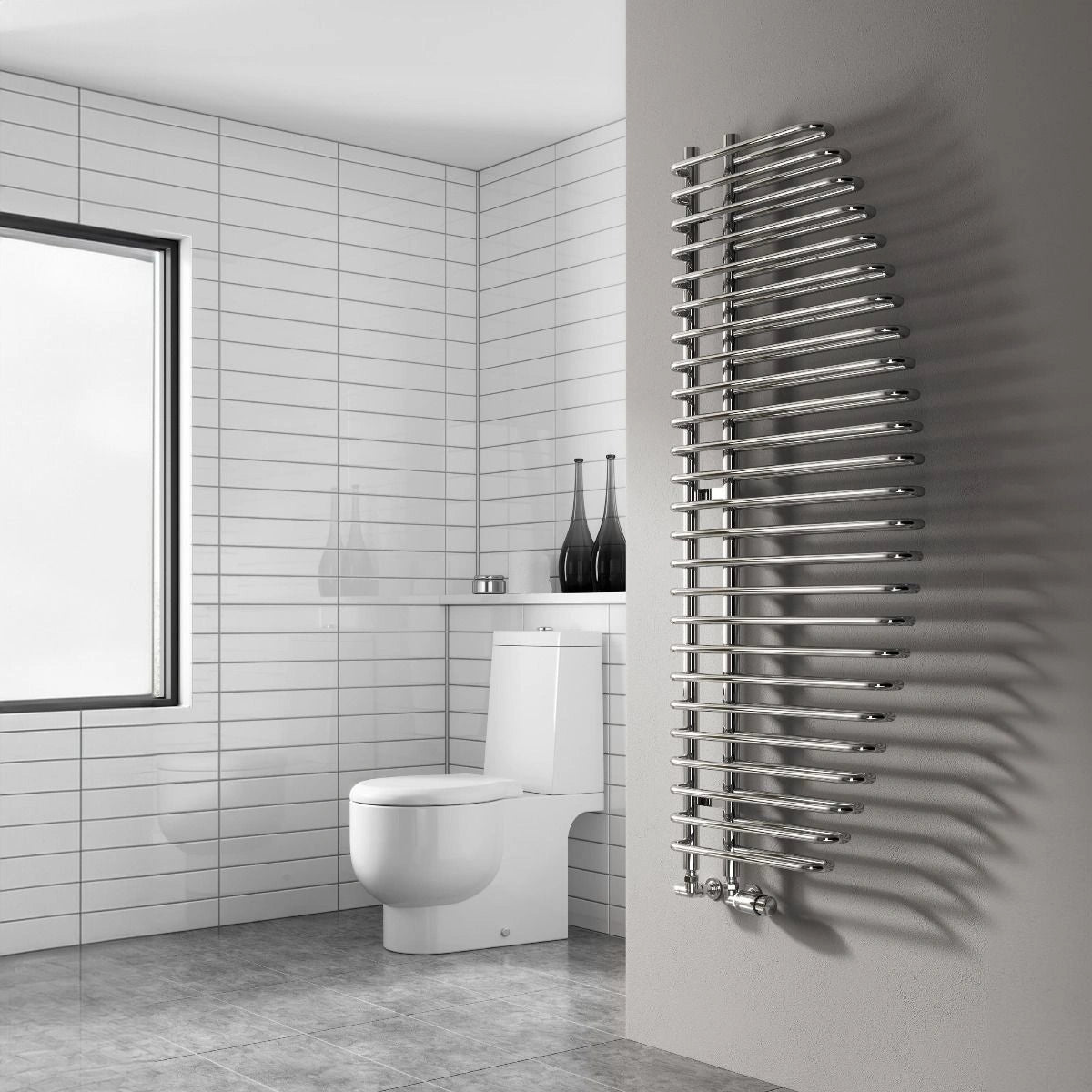 Reina Nola Steel Designer Towel Rail Radiator