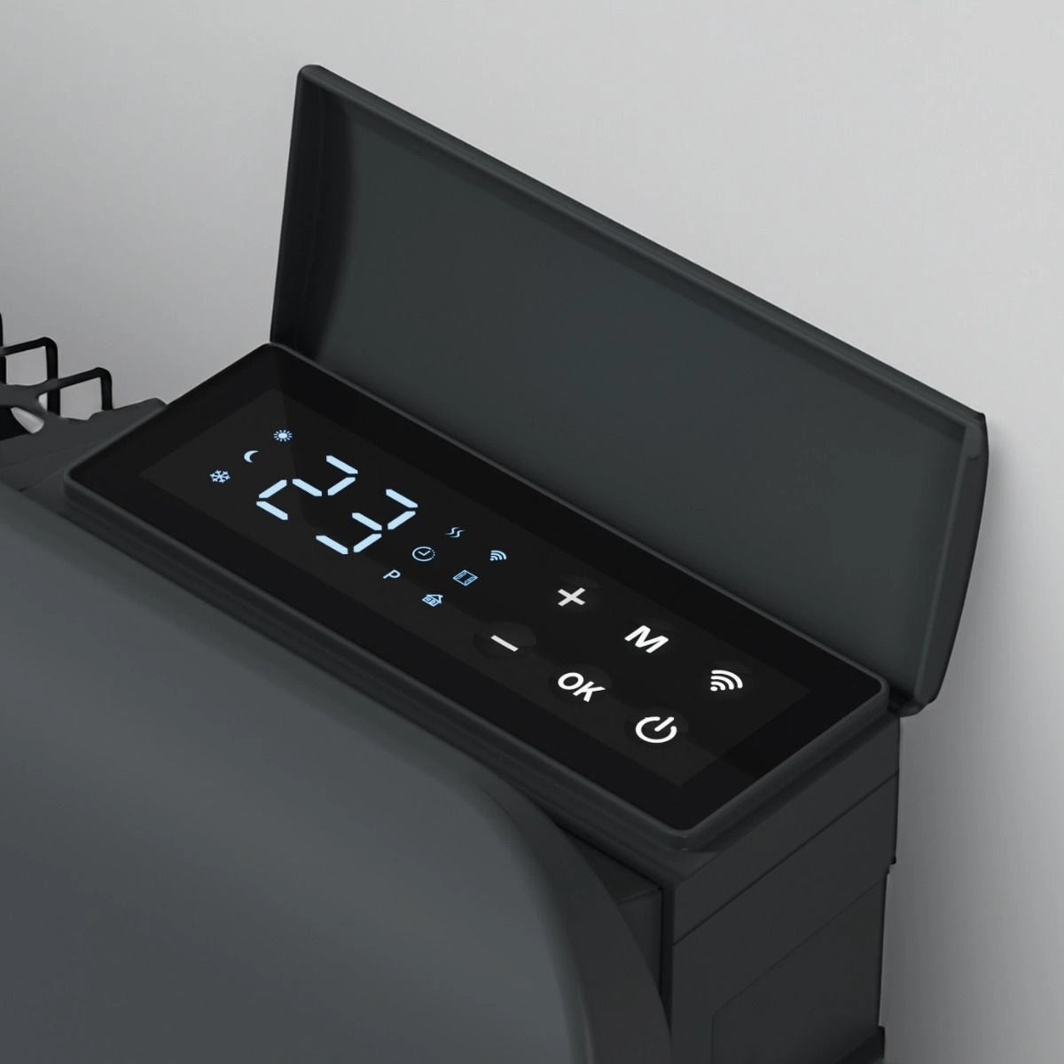 Odet Reina Electric Horizontal Aluminium Wifi Smart Radiator