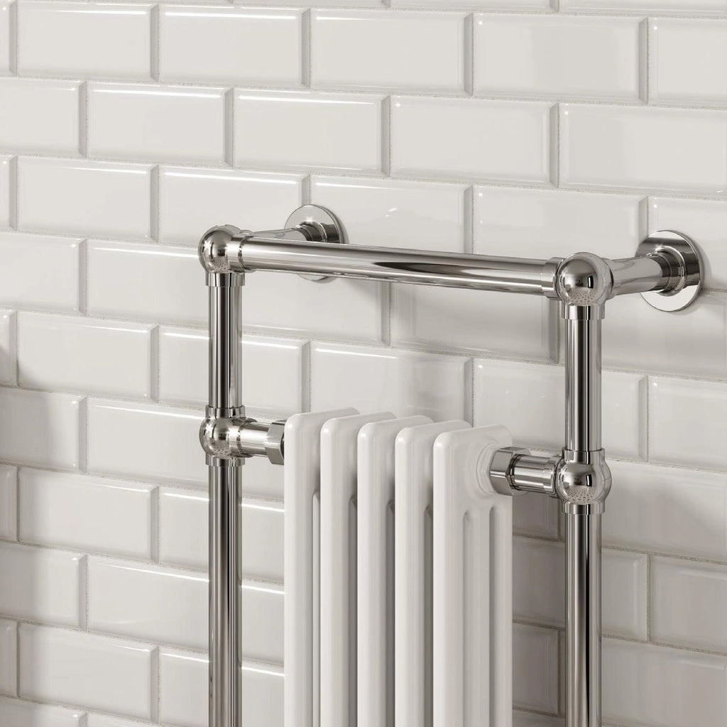 Reina Oxford Steel Traditional Towel Rail Radiator