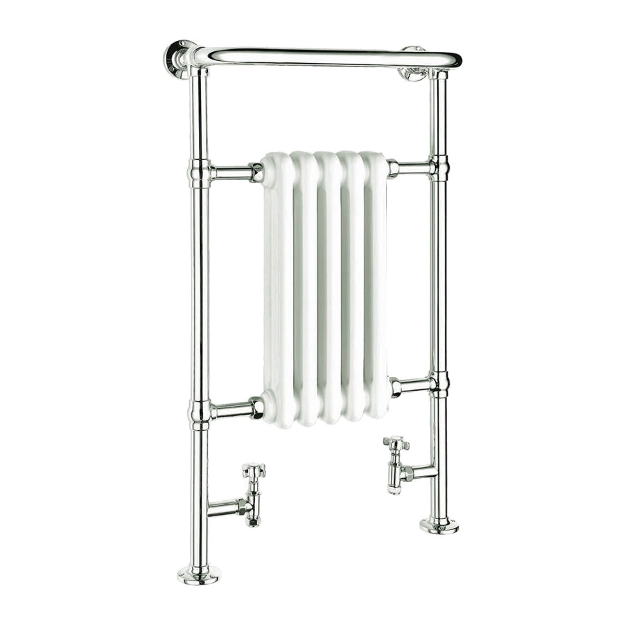 Reina Oxford Steel Traditional Towel Rail Radiator