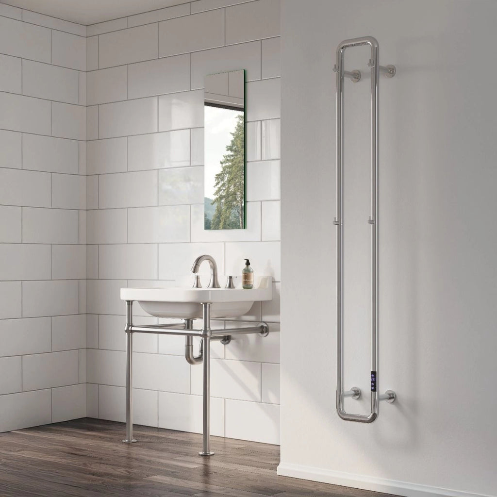 Reina Pelmo Electric Stainless Steel Towel Rail Radiator