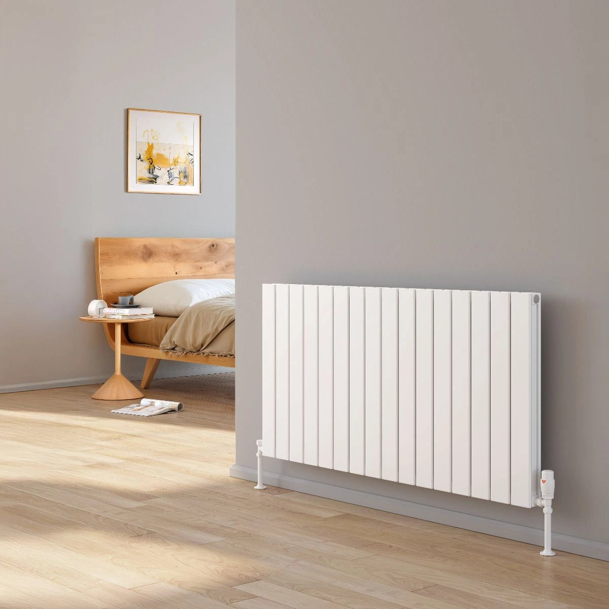 Reina Piatto Horizontal Aluminium Designer Radiator