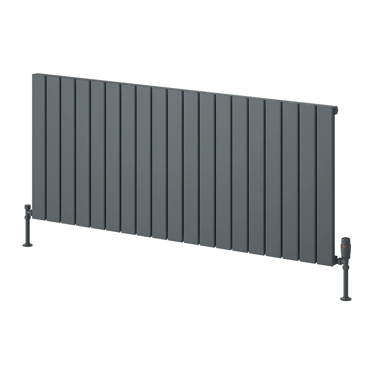 Reina Piatto Horizontal Aluminium Designer Radiator