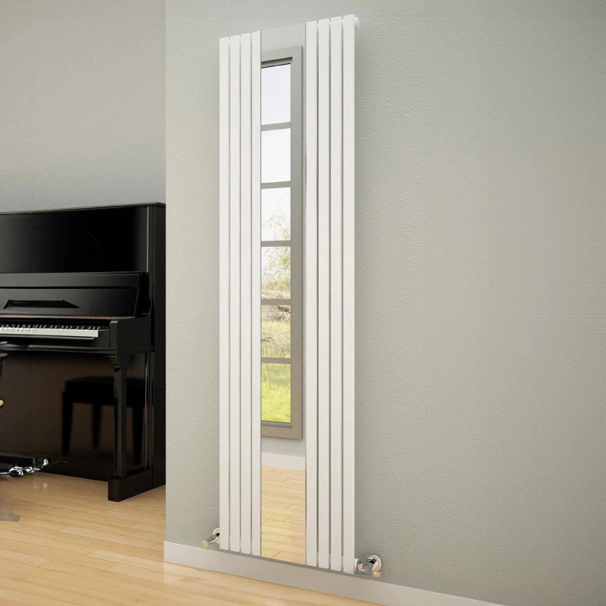 Reina Reflect Vertical Steel Designer Radiator