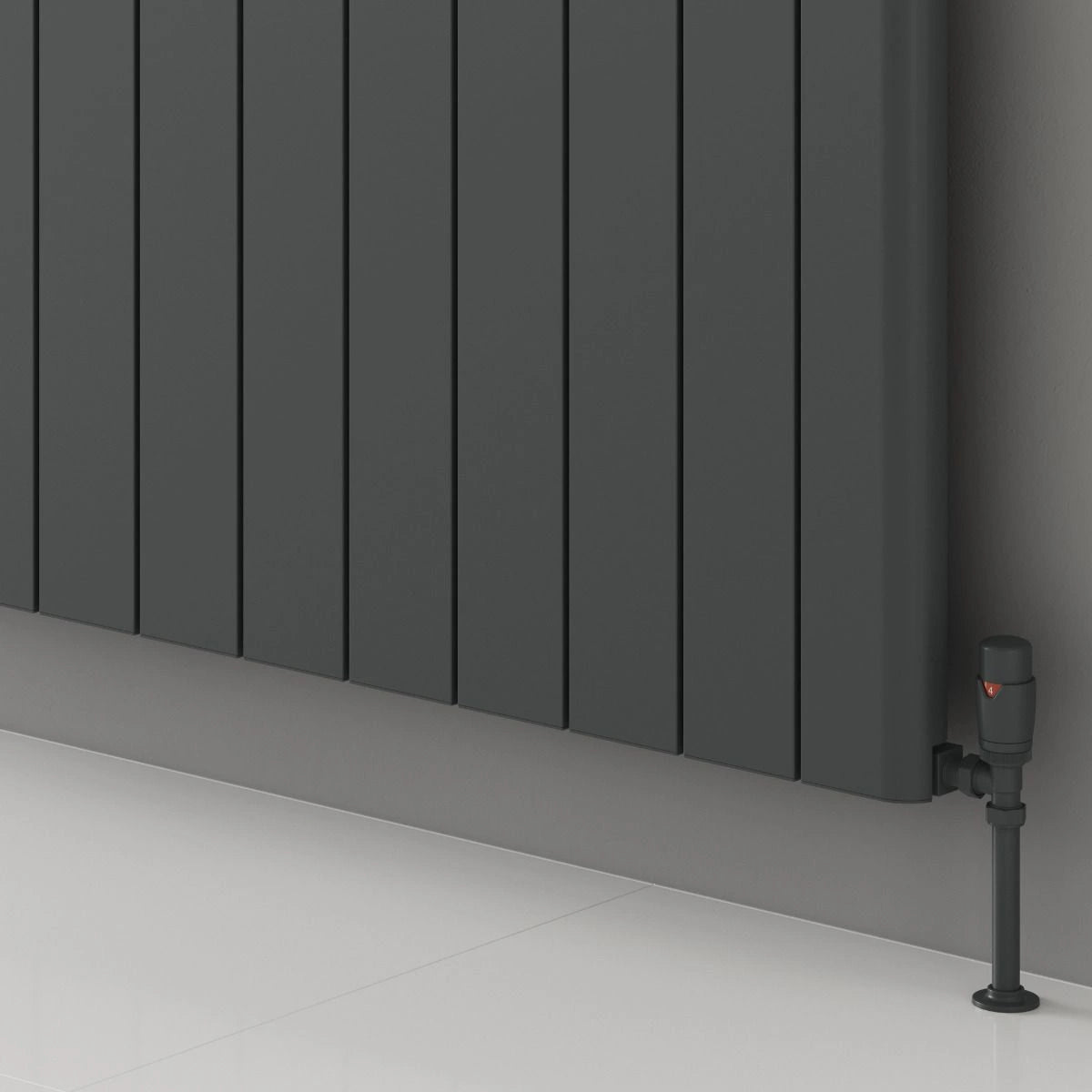 Reina Resia Horizontal Aluminium Designer Radiator